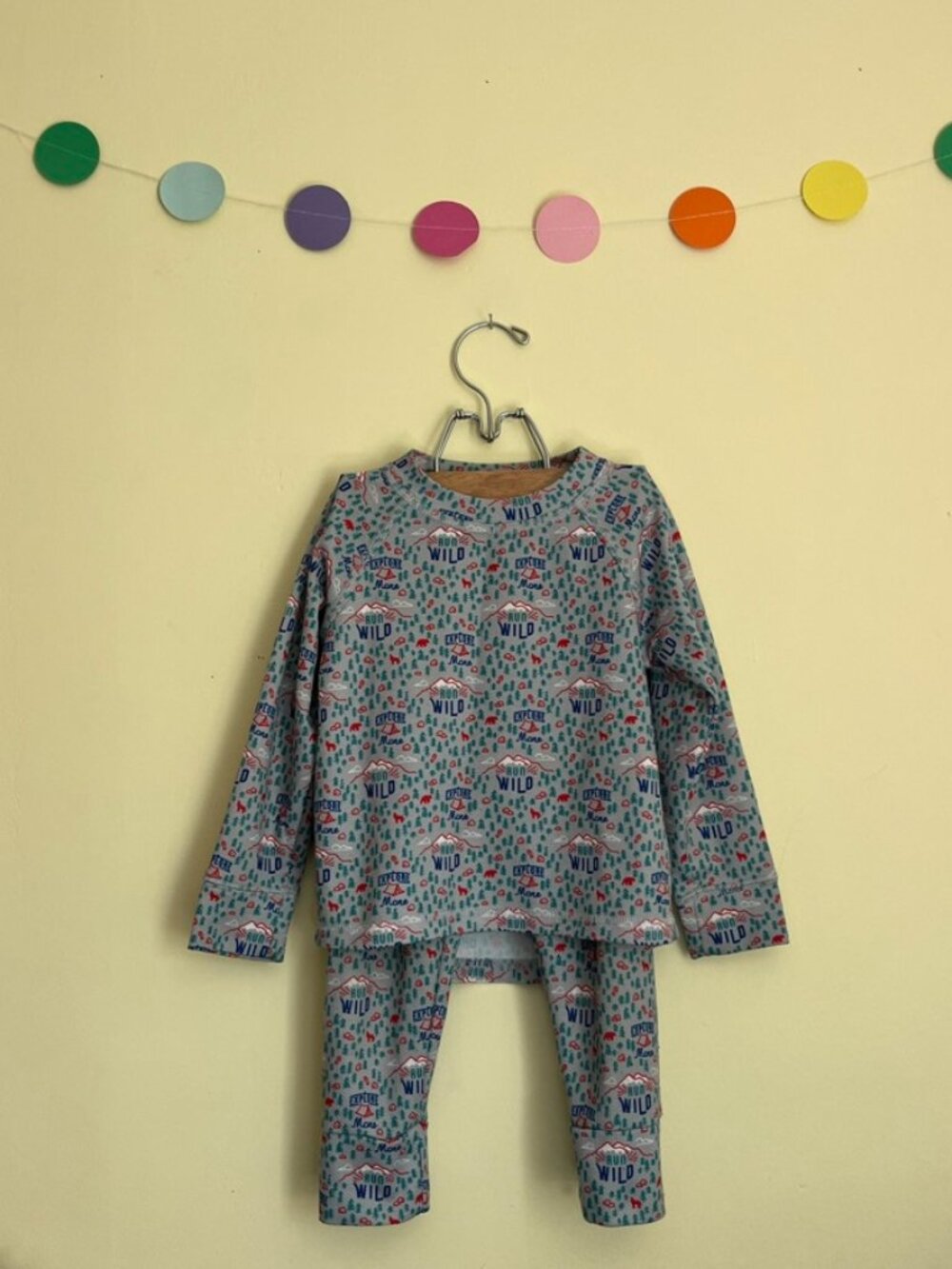 LL Bean Wicked Warm Midweight Base Layer Set - 4T